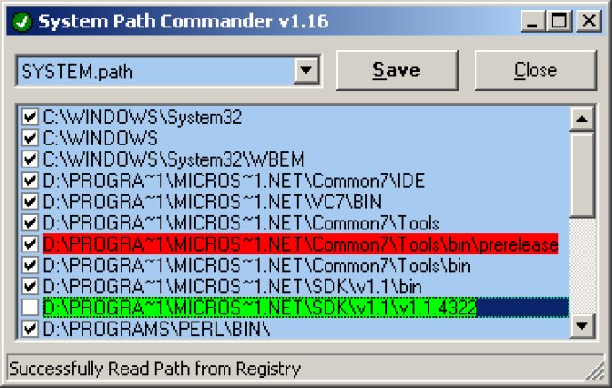 System Path Commander