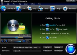 Bigasoft DVD to WMV Converter