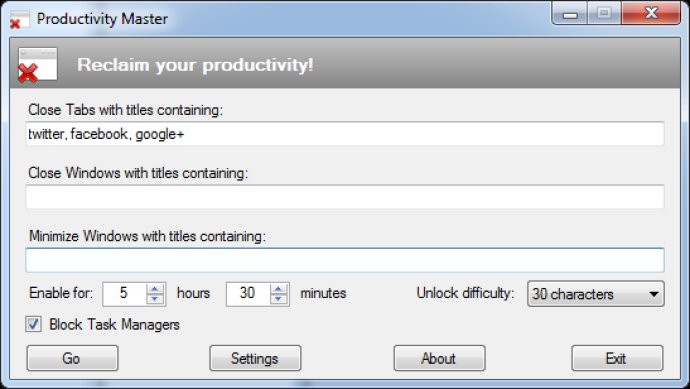 Productivity Master