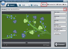 Amazing Flash to MOV Converter