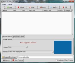 MOV to VOB Converter