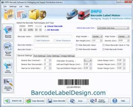 Packaging Barcode Designing Software