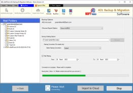 eSoftTools AOL Backup and Migration tool
