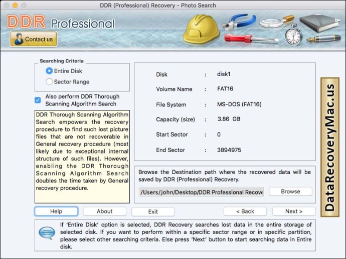 Mac Data Recovery Professional