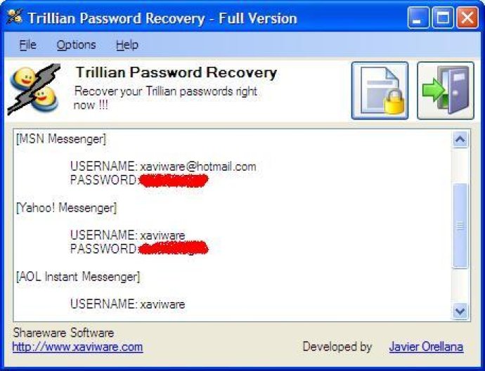 Trillian and Trillian Astra Password Recovery