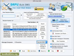 Mac Send Bulk SMS for GSM Mobile
