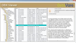 BetaVare Free DBX Viewer application