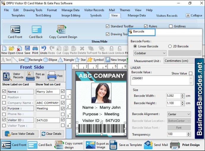 Gate Passes Creation Software Gate Passes Creation Software