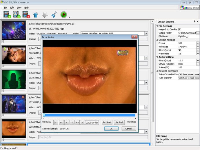 ABC 3GP/MP4 Converter ABC 3GP/MP4 Converter