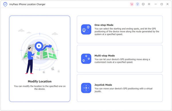 imyPass iPhone Location Changer