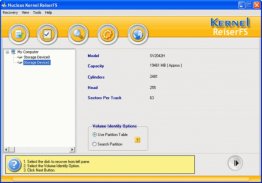 Nucleus ReiserFS Linux Partition Recovery