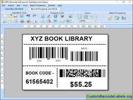 Barcode Label  Publisher Library Tool