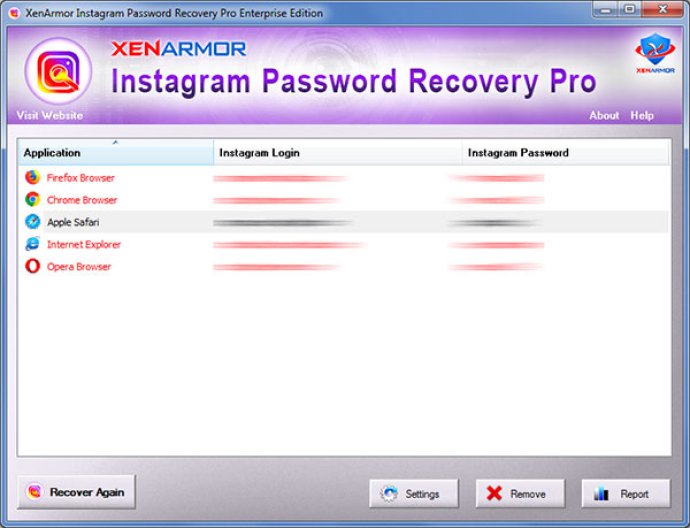 XenArmor Instagram Password Recovery Pro