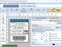 Industrial Barcodes Label Software