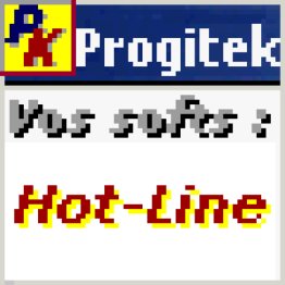 Progitek Abonnement 1an Hot-Line par e-mails: Comptabilité + Paye + TDS