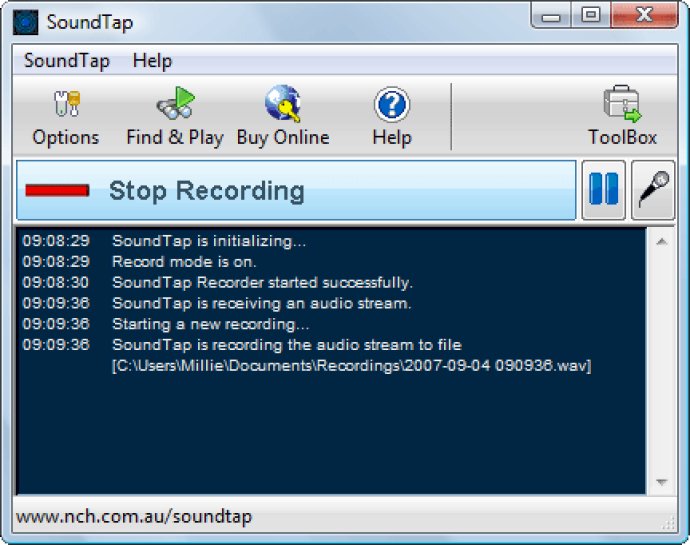 SoundTap Professional Edition