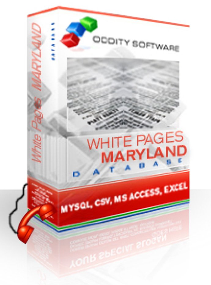 Maryland White Pages Database