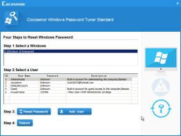 Cocosenor Windows Password Tuner for Mac