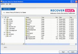 Recover Data for Novell