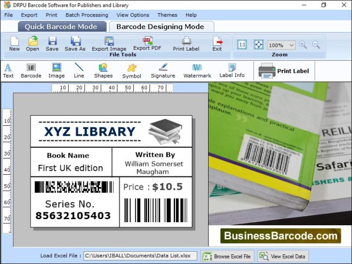 Barcode for Library System Barcode for Library System