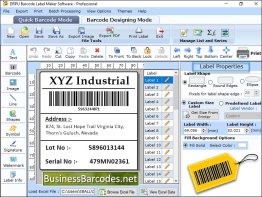 Design Barcode Labels Online