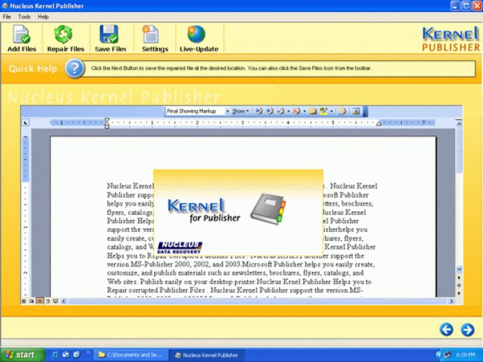 Kernel Publisher Recovery Software