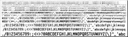 HVLJFont - Laser Printer Fonts