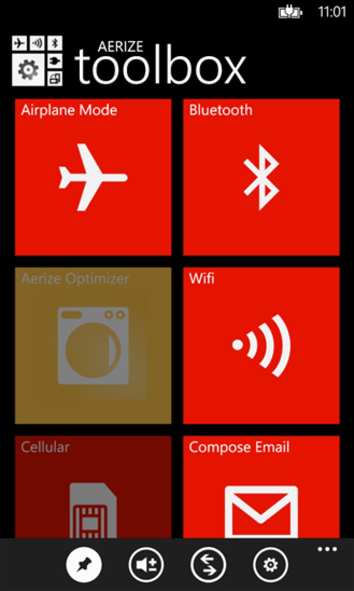 Aerize Toolbox for Windows Phone 7