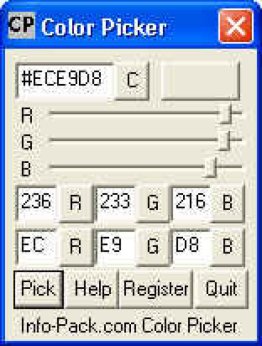 Info-Pack.com Color Picker