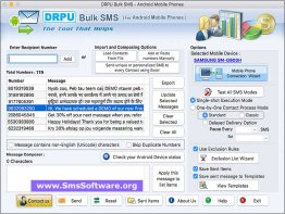 Mac Bulk SMS Android software