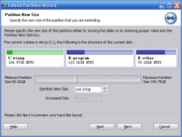 Extend Partition Professional Edition