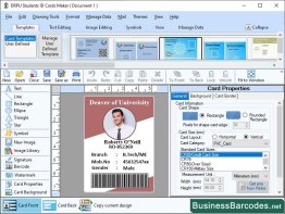 Student ID Card Design and Layout