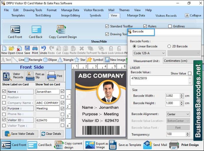 Visitor Id Badge Software for Businesse Visitor Id Badge Software for Businesse