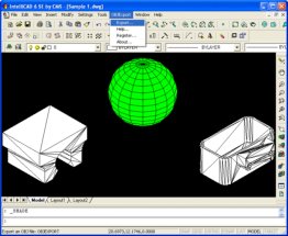 OBJ Export for IntelliCAD