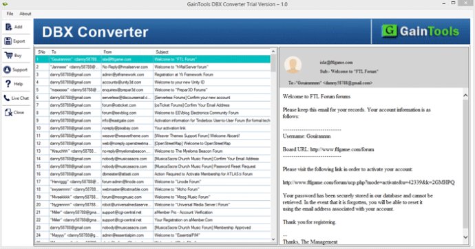 SameTools DBX File Attachment Converter