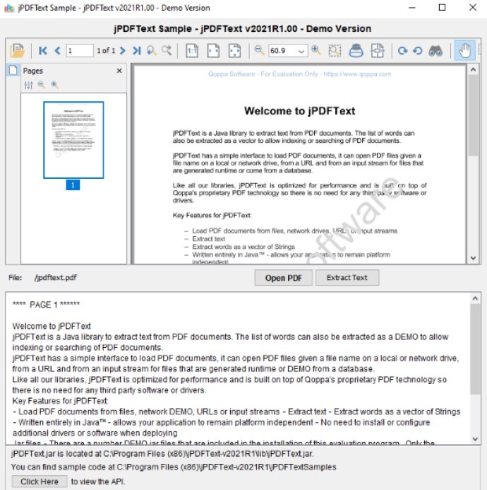 jPDFText for Linux