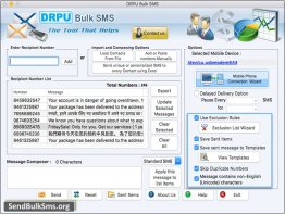 Mac Send Bulk SMS for Android Mobile