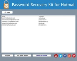 Password Recovery Kit for Hotmail