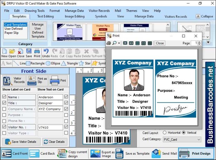 Create Gate Pass Printing Software Create Gate Pass Printing Software