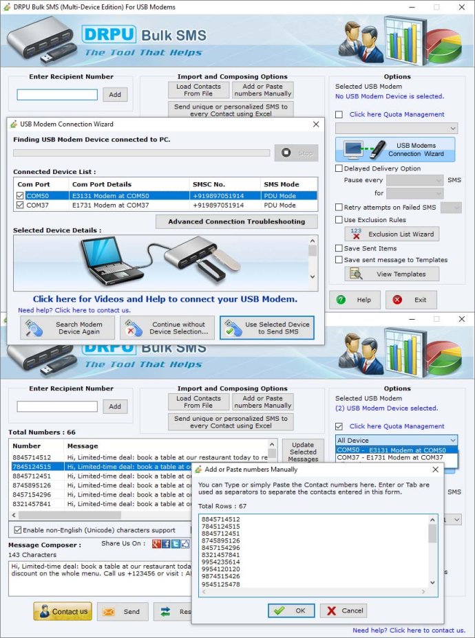 Send SMS with GSM Modem Send SMS with GSM Modem
