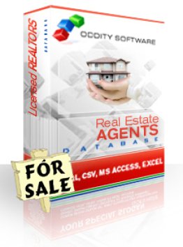 Licensed Real Estate Agent Database