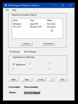 VPN Lifeguard VB.Net for Windows