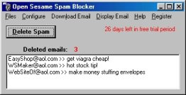 Open Sesame Spam Blocker