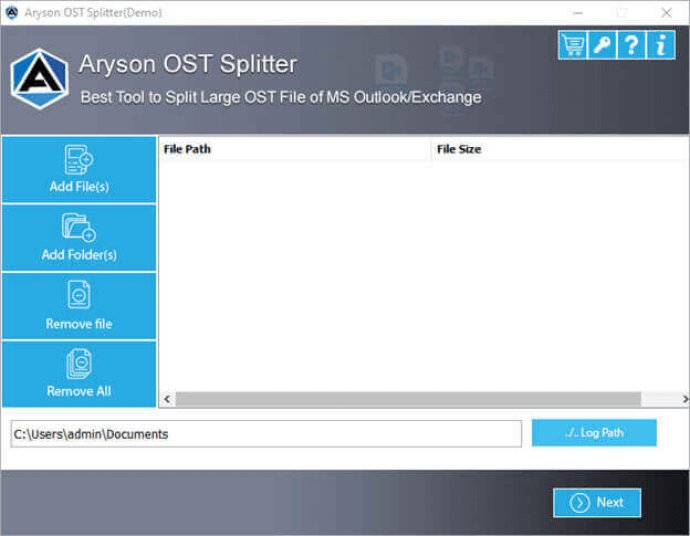 OST File Splitter