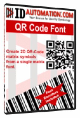 IDAutomation QR-Code Font and Encoder