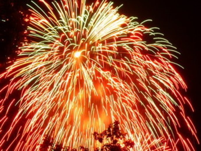 Spectacular Fireworks Screensaver
