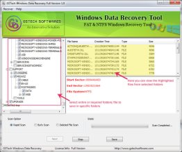 FAT and NTFS File Recovery