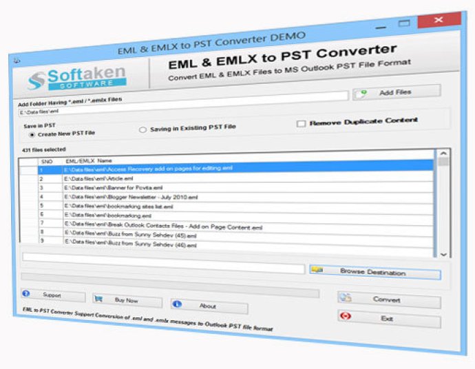 EML to Microsoft Outlook