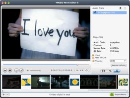 4Media Movie Editor for Mac