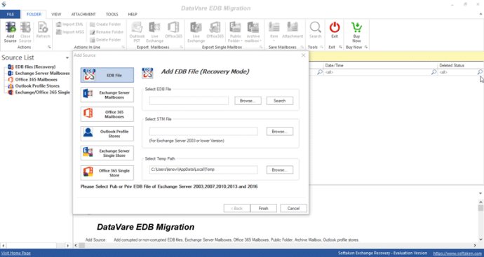 Datavare EDB Migration Tool